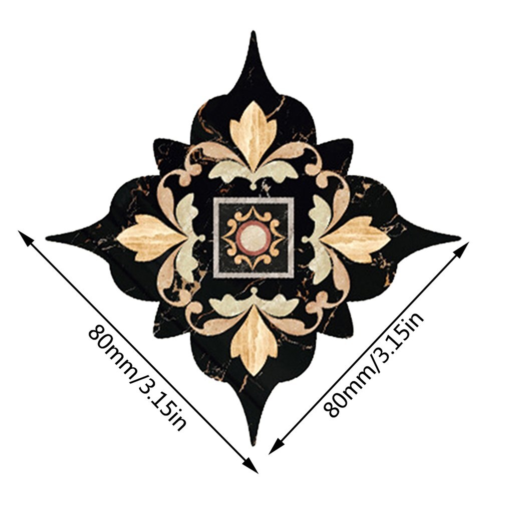 Tegel Stickers Zelfklevende Diagonaal Sticker Tegel Vloer Muurstickers Tegel Sticker Badkamer Tegels 3D Decals Home Decor: 1