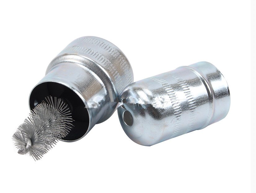 ! limpiador de Terminal de poste de batería de coche cepillo de suciedad y corrosión herramienta de limpieza de mano