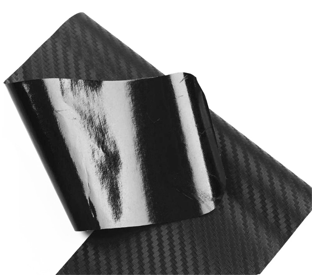 4 stuks autovormige koolstofvezel deurrand krasbeschermingsfolie voor renault eolab twizy twin-z twin-run symbool