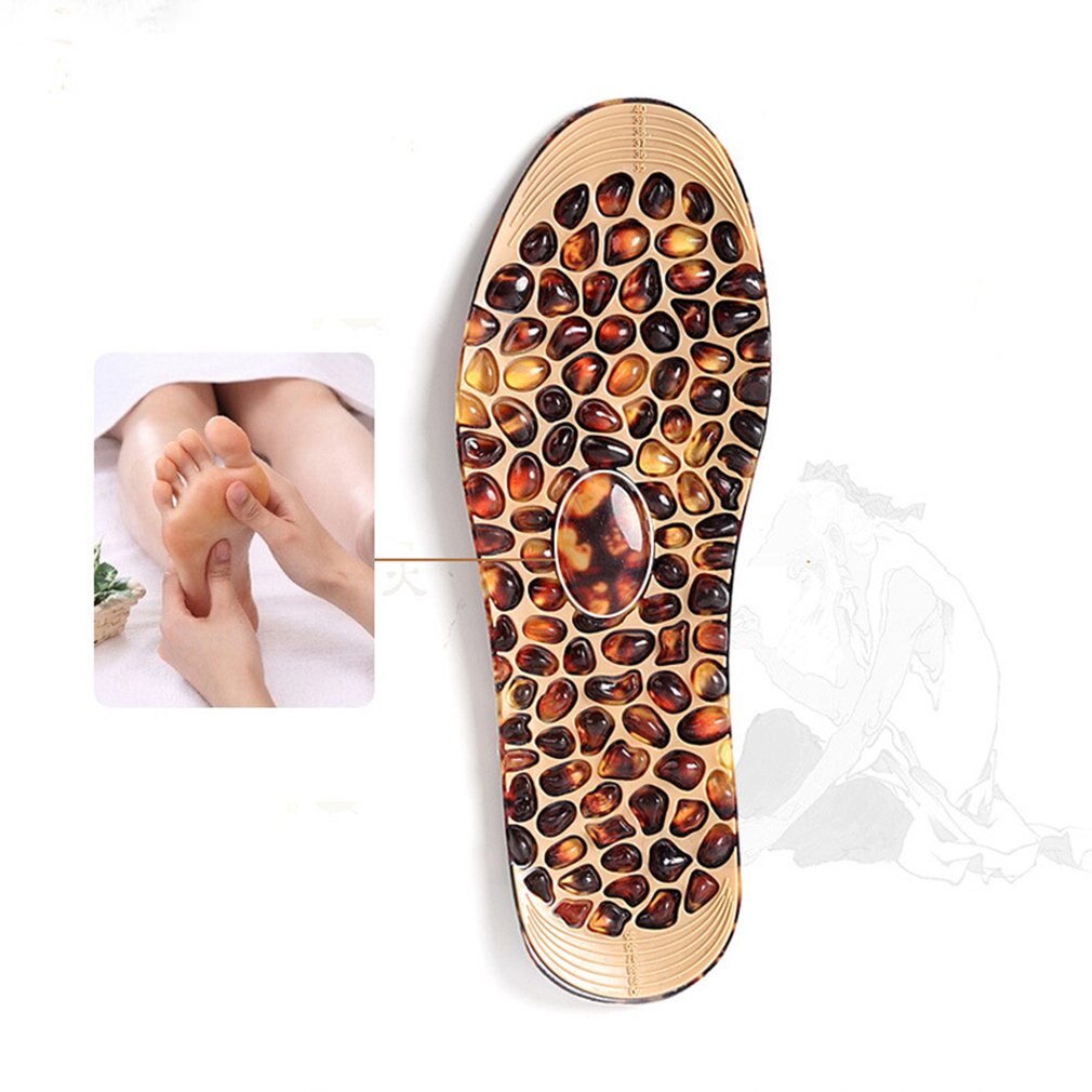 Cobblestone Massage Insoles for Men Women Soft Rubber Therapy Acupressure Foot Pad Weight Lose Shoes Insert Feet Insole