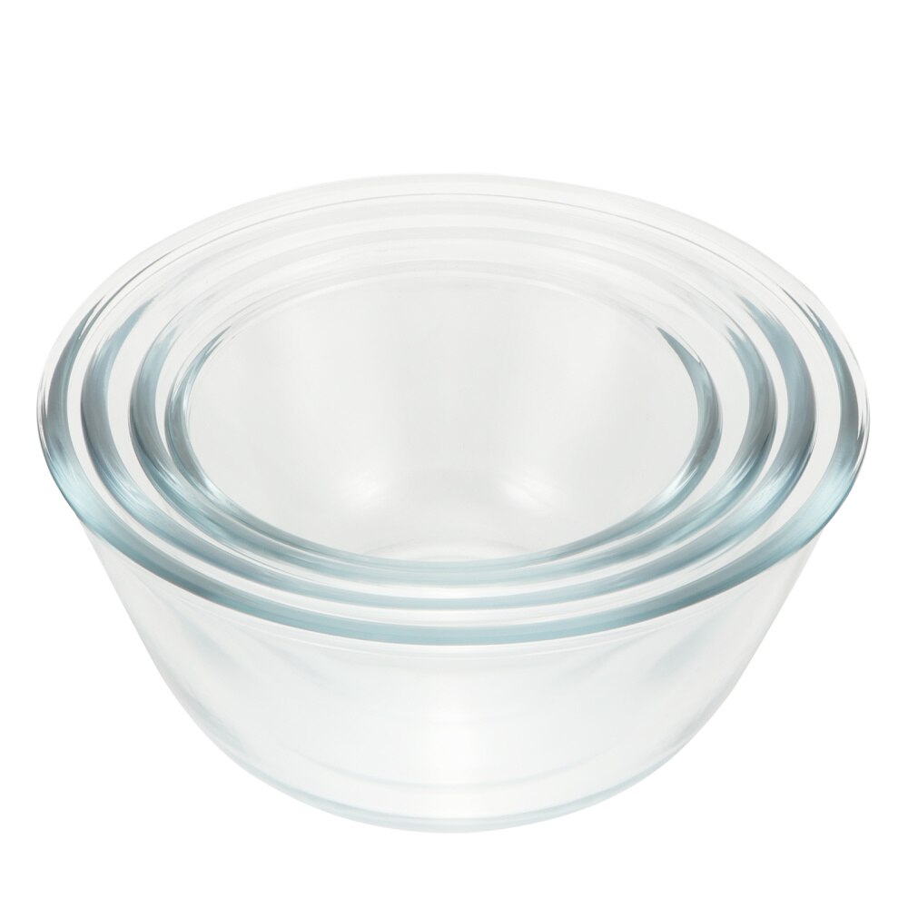 4 Stuks Keuken Mengen Glas Bowls Transparante Salade Kommen Soep Kommen Fruit Bowls