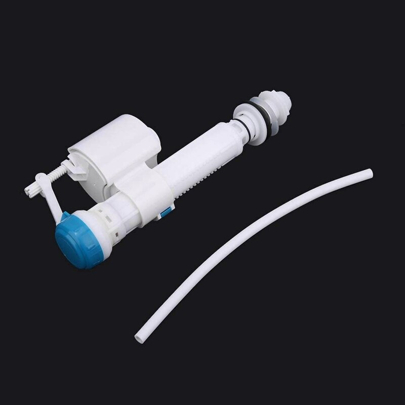 Toilet Inlet Valve Toilet Flush Valve Button Inlet Valve Toilet Flush Tank Accessories G1 / 2 Interface (Plastic)