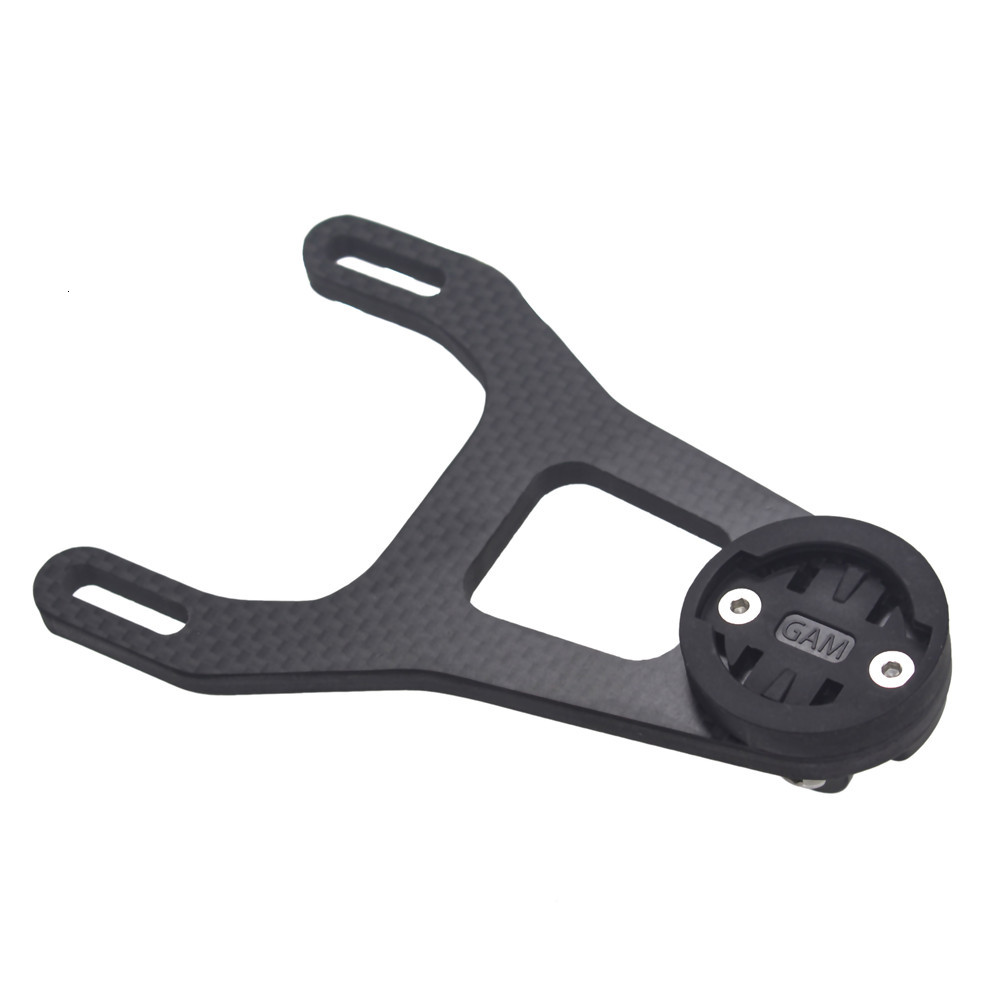 Soporte de fibra de carbono para ordenador de bicicleta, soporte para Garmin, manillar 5D para GoPro