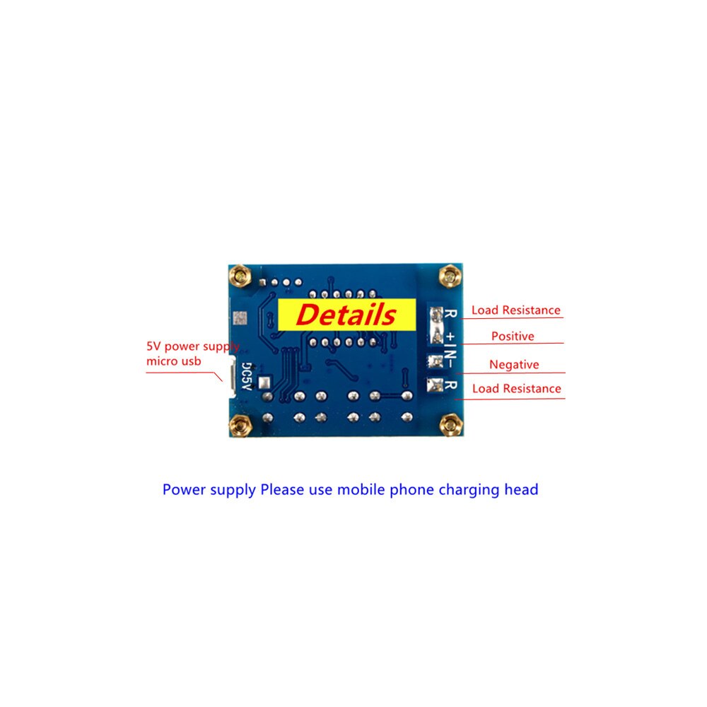 Taidacent-probador de capacidad de batería ZB2L3, 5 piezas, circuito de carga externa, batería de 1,2-12V, capacidad de batería de 18650, contador de descarga