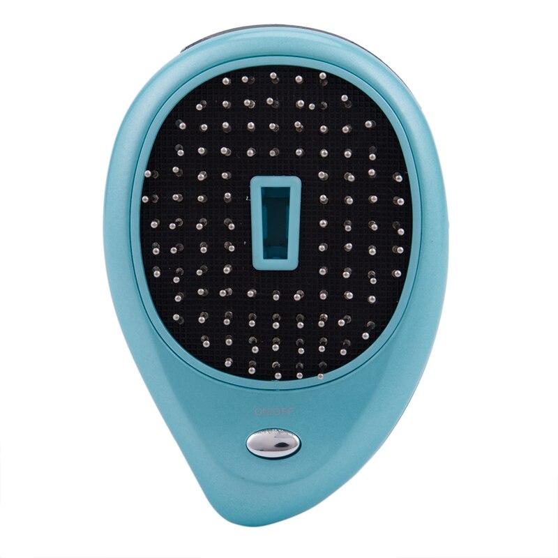 Cepillo alisador de pelo eléctrico portátil cepillo iónico peine de iones negativos masaje antiestático Mini peine de pelo recto