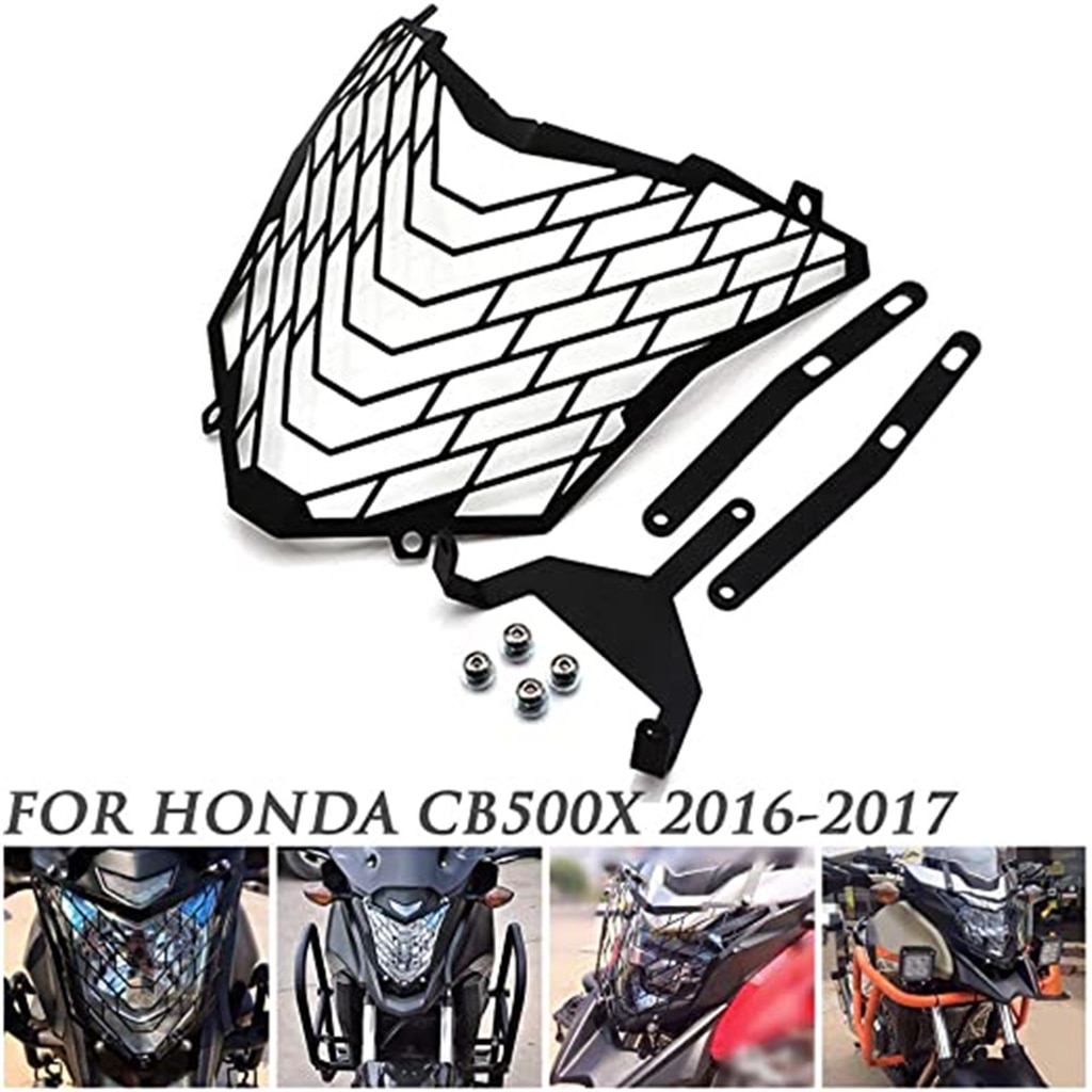 Protector de rejilla de faro de motocicleta, accesorios para Honda CB500X