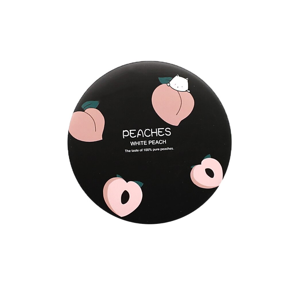 Espejo portátil de mano para maquillaje, 1 unidad, Mini espejo de maquillaje, espejo cosmético de bolsillo redondo de viaje, Accesorios de belleza portátiles de maquillaje: A