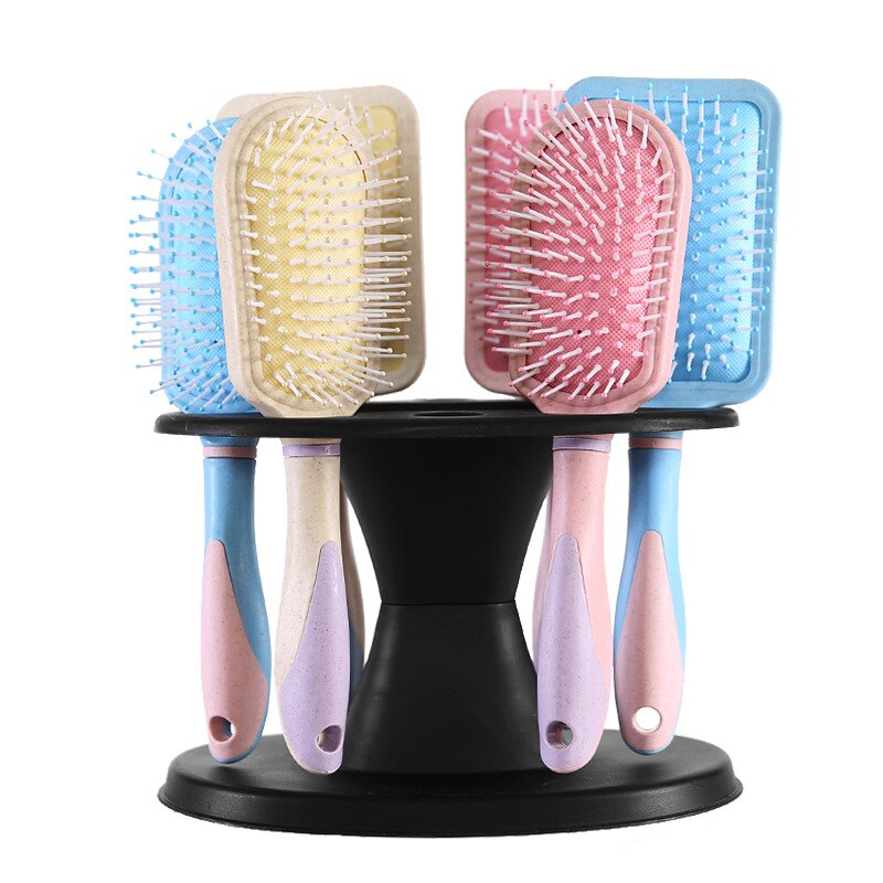 Soporte de almacenamiento para peines de peluquería, organizador de rollo de hierro, tijeras y cepillos, 1 unidad