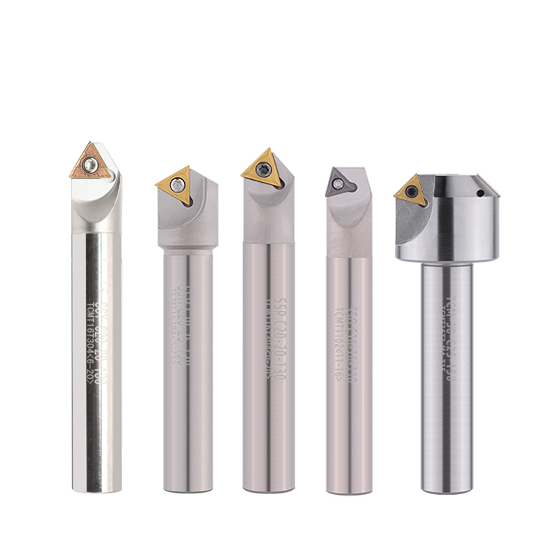 LIHAOPING 15 45 60 herramientas de biselado de 30 grados SSO SSY SSP SSH TCM C16-16-110 fresadora CNC torno cortador insertos TCMX TCMT