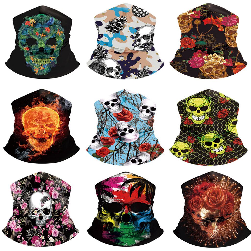 Osłona na twarz piesze wycieczki szaliki magiczny szalik kolarstwo na świeżym powietrzu nakrycia głowy osłona karku chustka sportowa tuba UV P szalik szalik