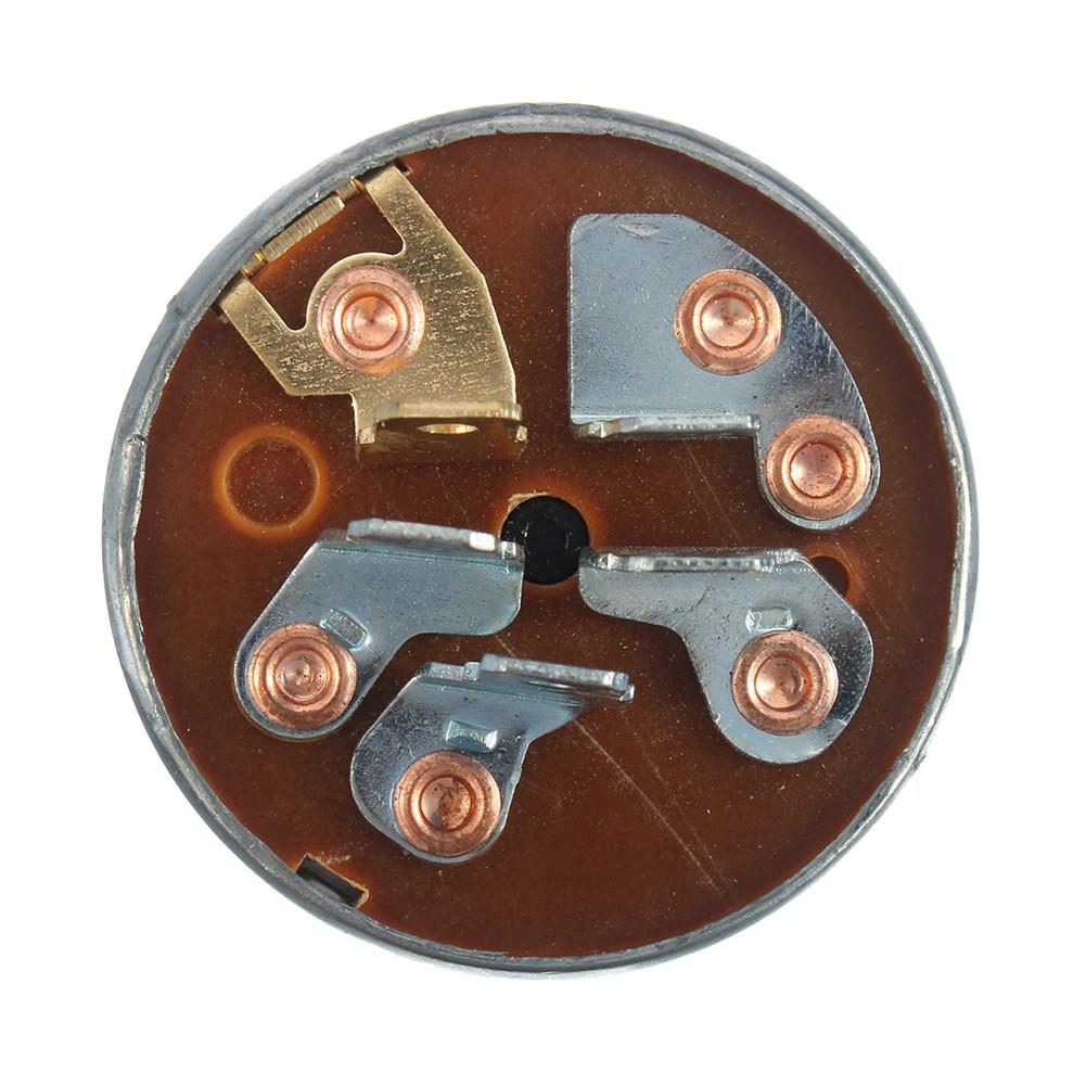 Lawn Mower Ignition Starter 5 Spade Terminal Engine Starter Switch Switch with Key for Husqvarna 725-0267 725-0267A 925-0267