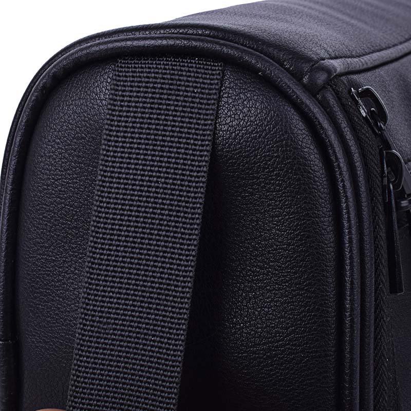 PU Leather Travelling Cosmetic Wash Bag Waterproof Men Women Makeup Toiletry Organizer Necessaries Big Capacity Shaving Handbag