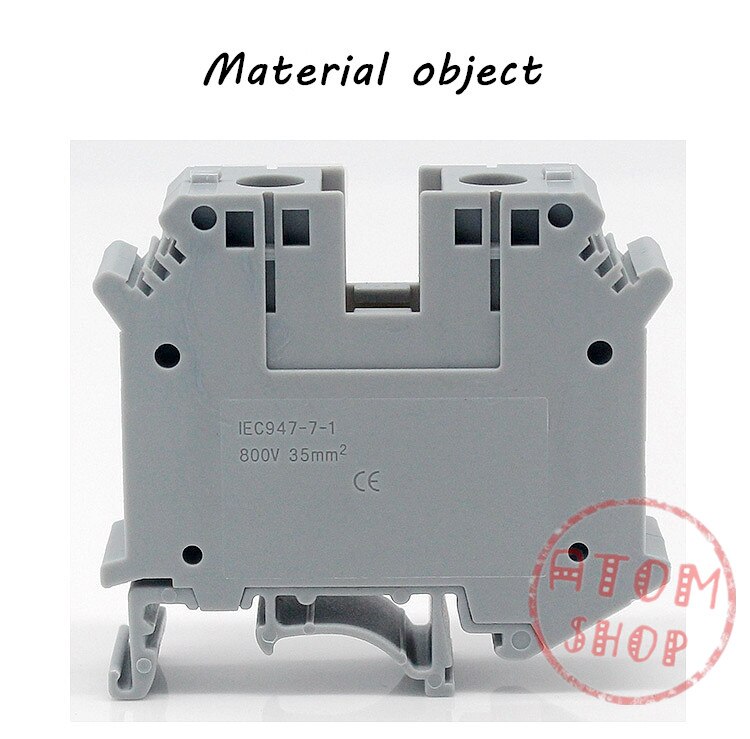 2Pcs UK-35N Geleiding Algemene Purpose Bedrading Terminal Bedrading Boord. Connector. Connector Terminal