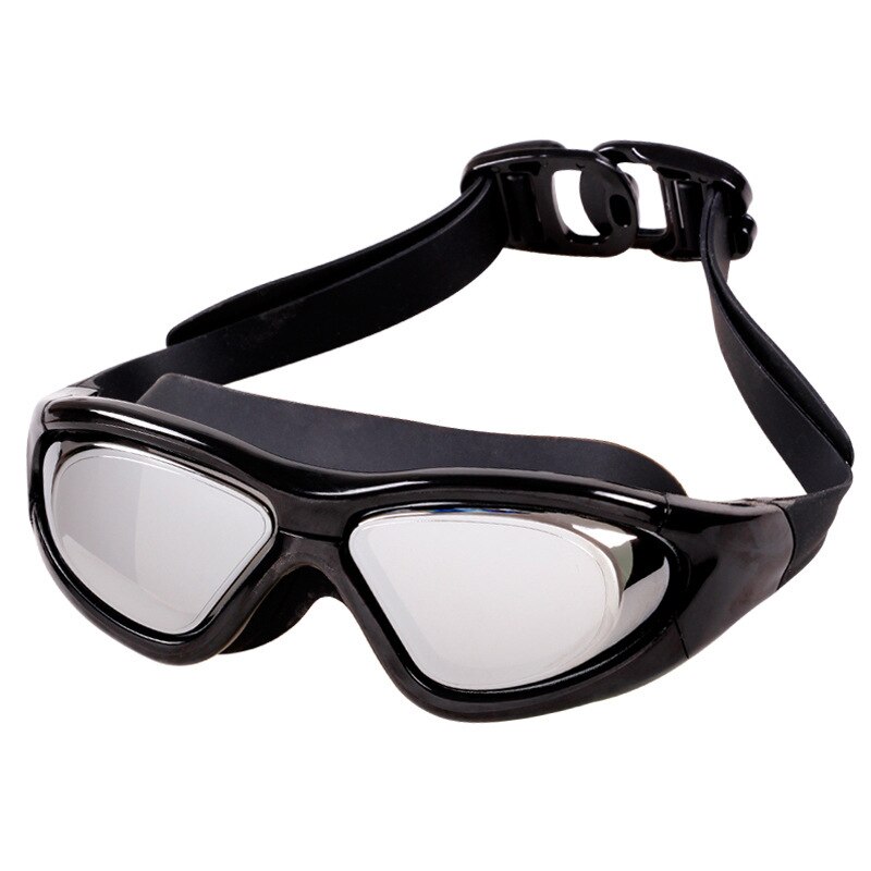 -1.5-9.0 Degree Optical Swimming Goggles Men Women Myopia Swimming Pool Waterproof Swim Eyewear Prescription Diving Glasses: EB