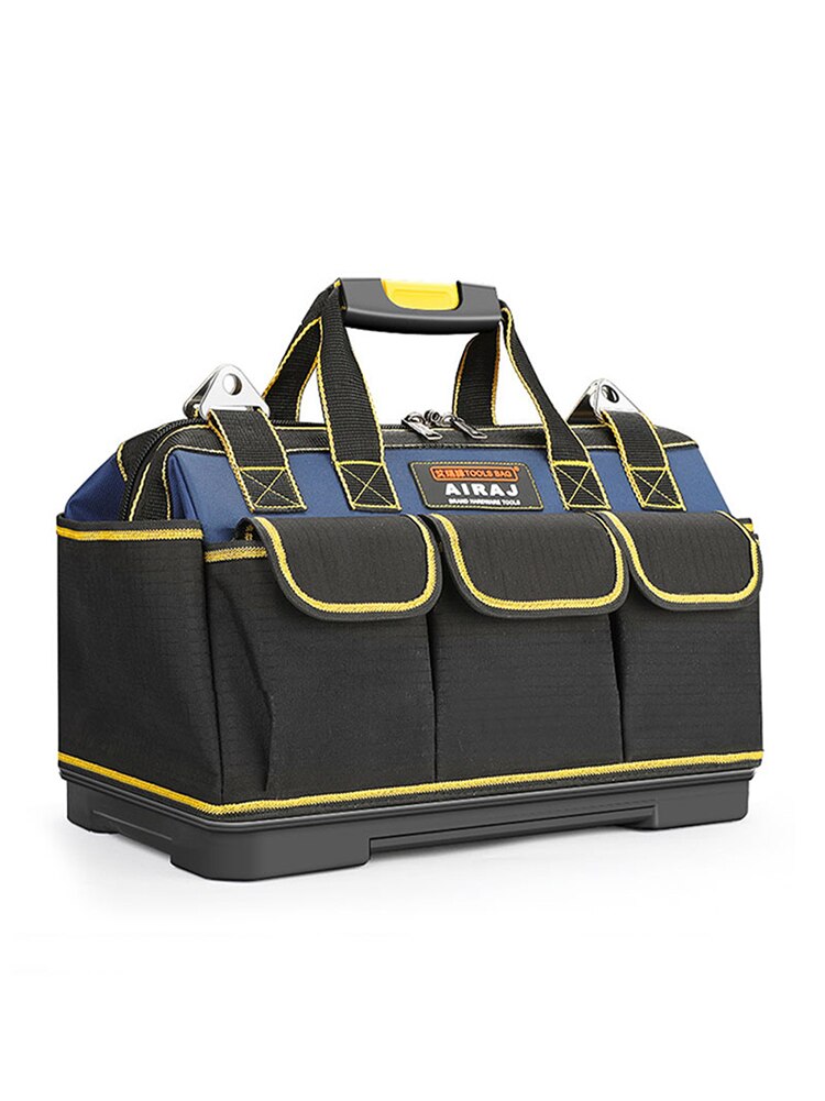 Multi-Funktion Werkzeug Tasche 1680D für Oxford Tuch Elektriker Tasche Breiten Mund Werkzeug Tasche Wasserdichte Lagerung Tasche für Schraubendreher näGel