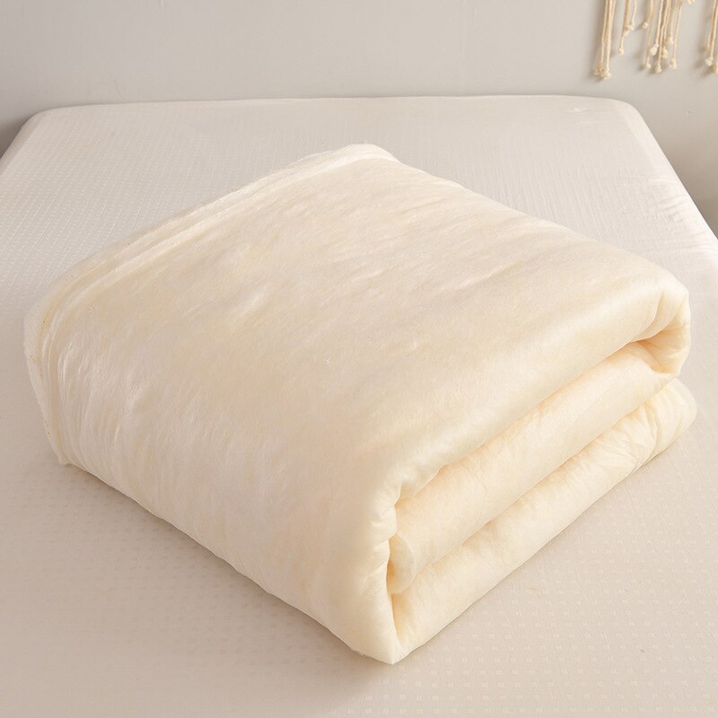 Soybean Fiber Quilted Printing Thin Comforter Soft Skin-friendly Comfortable Home Light Quilts Washable King Size Double Quilt