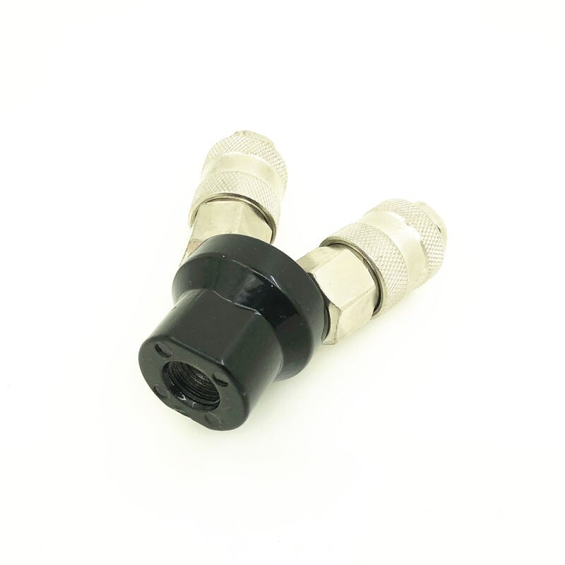 2 Way Pneumatic Quick Connector Air Compressor Part Multi Hose Quick Fitting EU European Style Couplers Home Tools