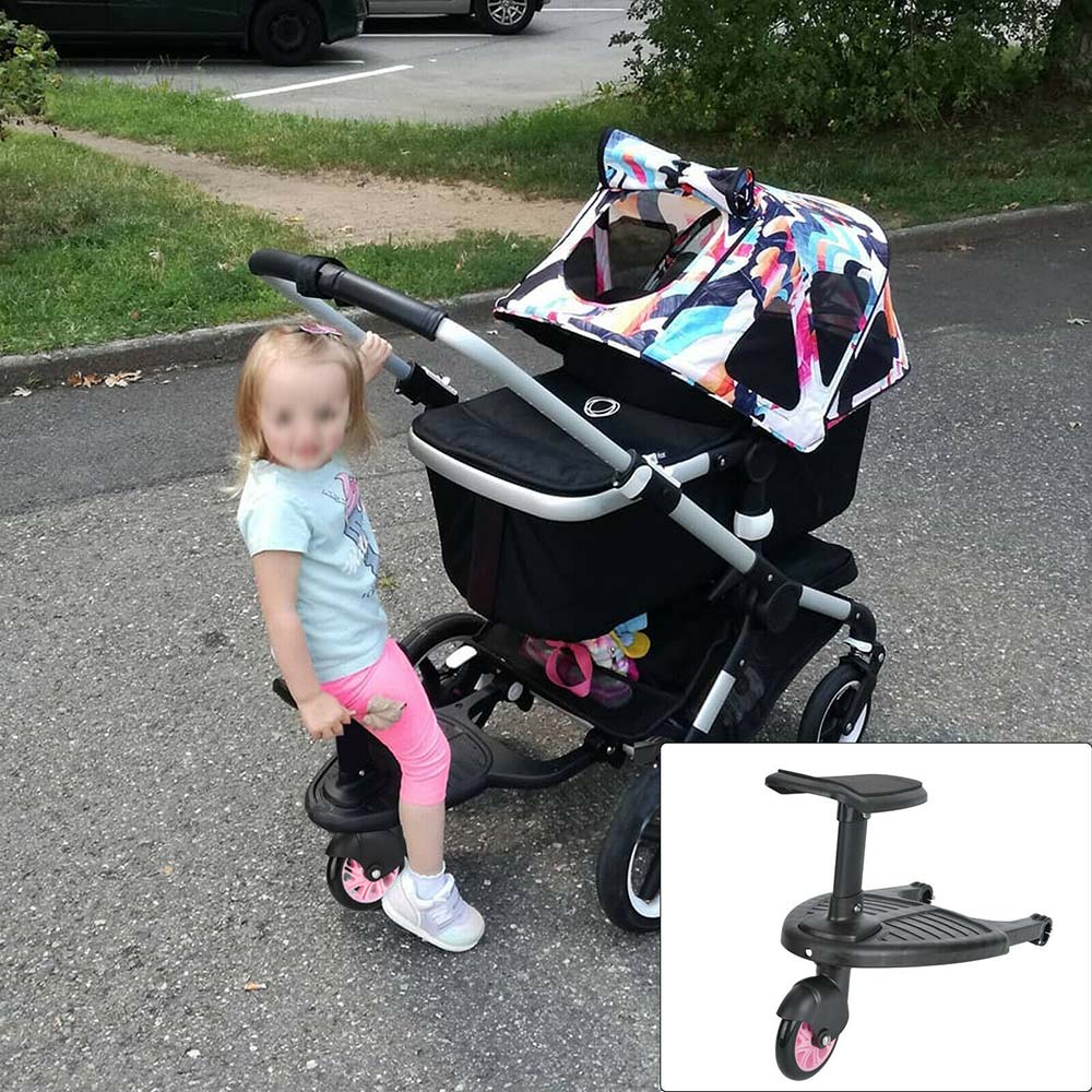 Kinderwagen opstapje stopbord tweeling kinderwagen accessoire buitenactiviteitenbord kinderwagen babyzitje sta-plaat