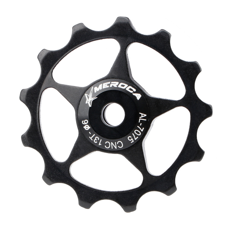 MEROCA 2 stücke MTB Rennrad Schaltwerk Rolle einstellen Fahrrad Jockey führen Rad Unterstützung 8-11 Geschwindigkeit 11T 13T für Shimano Sram