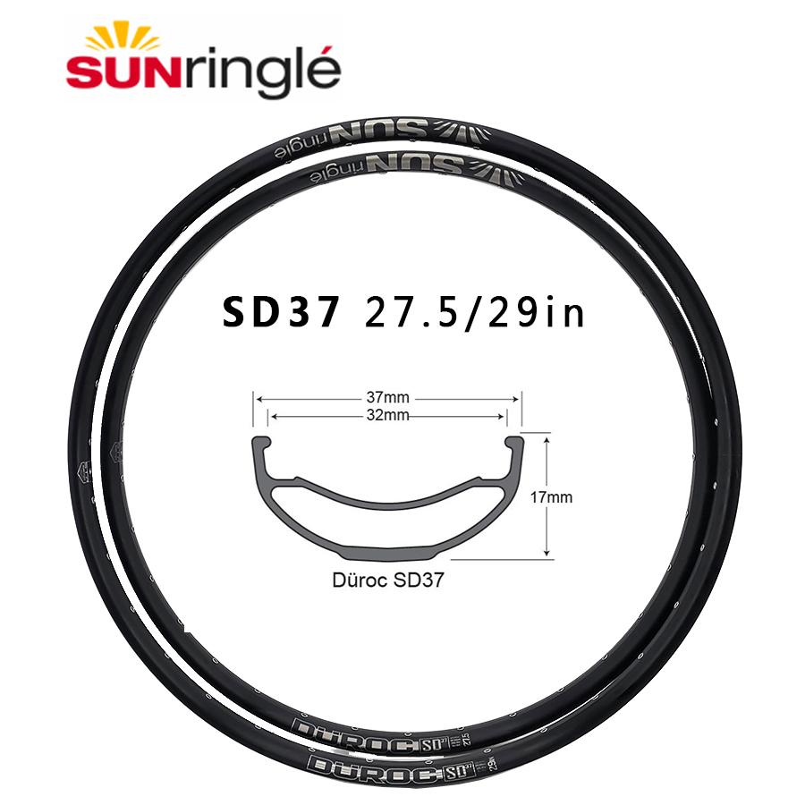 Sunringle sonne durac 30 35 40 50 sd37 42 27.5/29 Zoll schweiß Rand ohne berg kammer 32h 28h felgen breite Aluminium FAHRRAD felgen