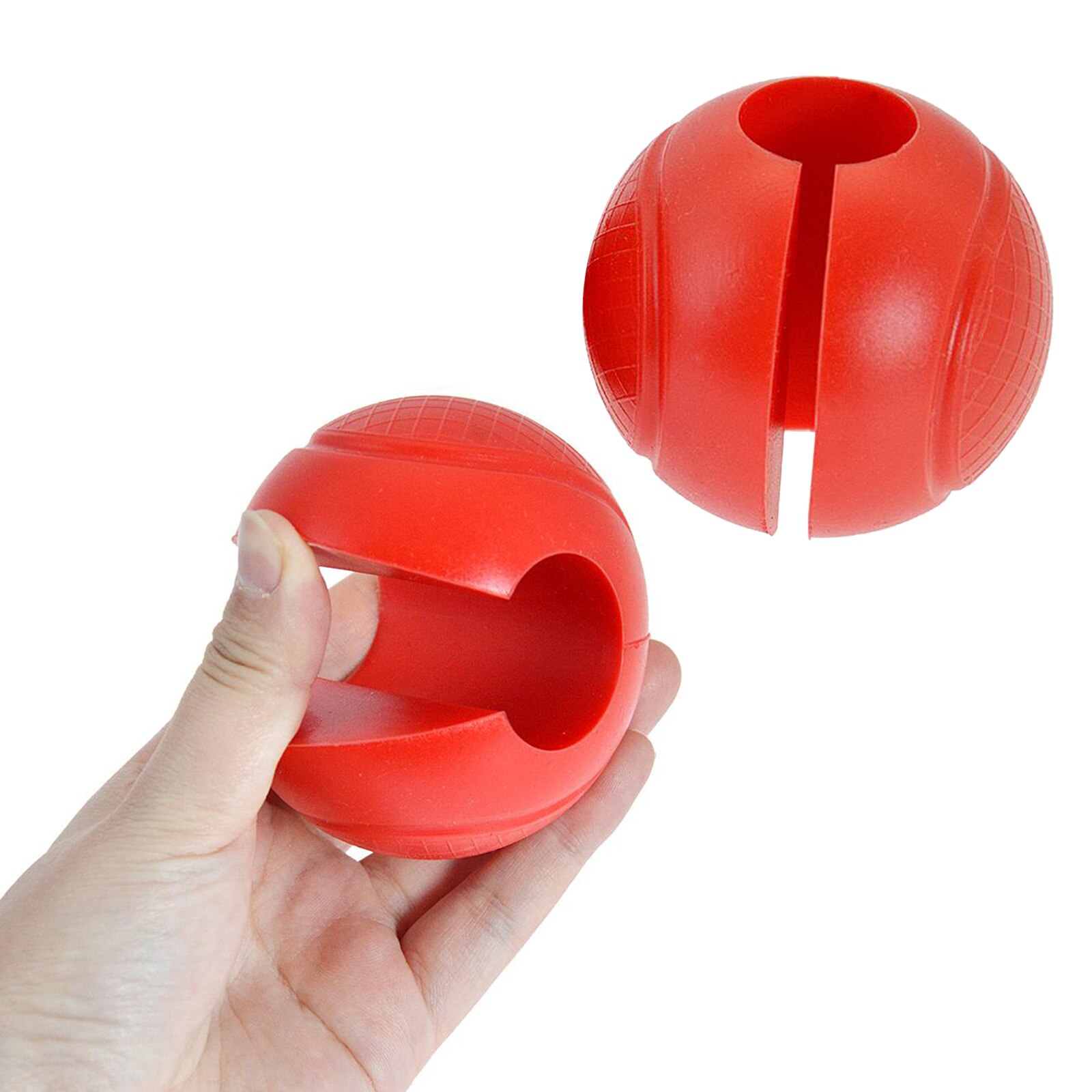 1 Pair Dumbbell Grips, Fat Grips, Barbell Grips Thick Bar Adapter Muscle Builder Weightlifting Fat Grips Ball Shape