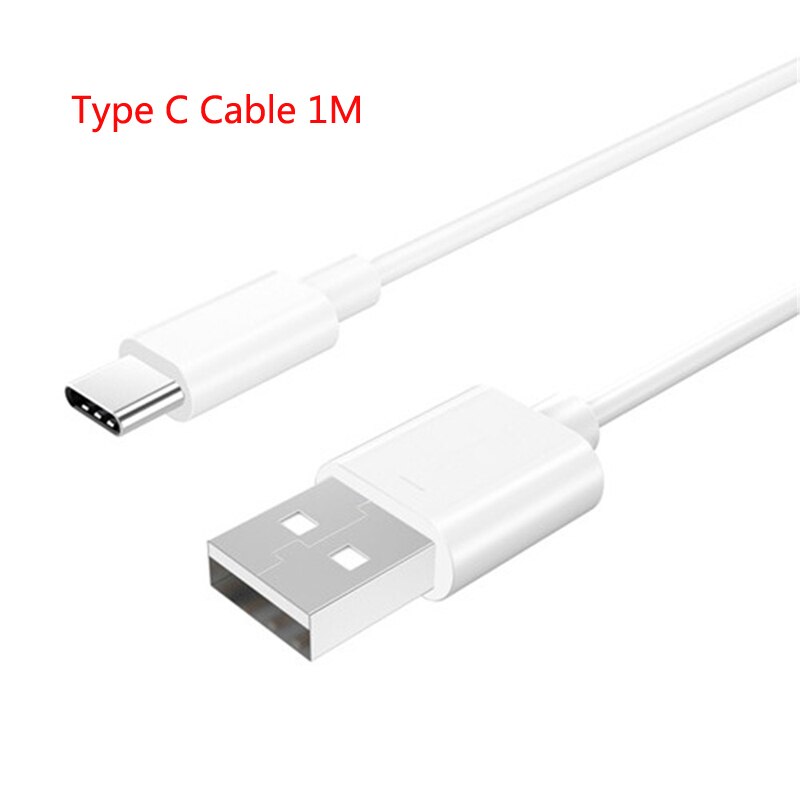 Snelle Opladen Lader Voor Samsung A51 A71 A70 A50 A50s A20 A30s A40 A21S A41 S10 S20 Note 8 9 10 Type C Usb Snellader Kabel: Only Cable White