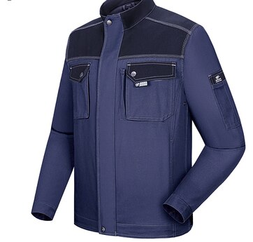 2020 svejsedragter slidstærk elektriker uniform smudsafvisende langærmet autoværksted mekaniker outfit jakke top: Foto farve / M