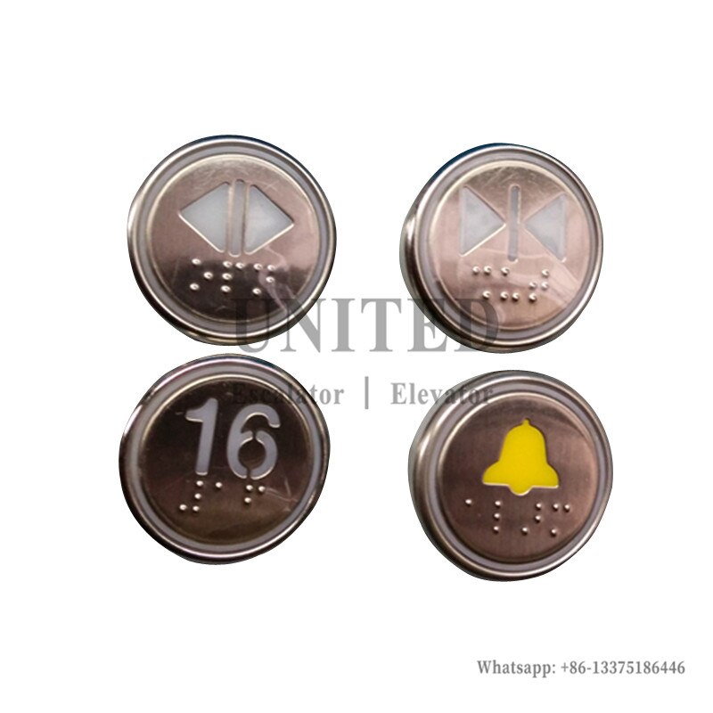 Elevator Push Button with braille BR34CB