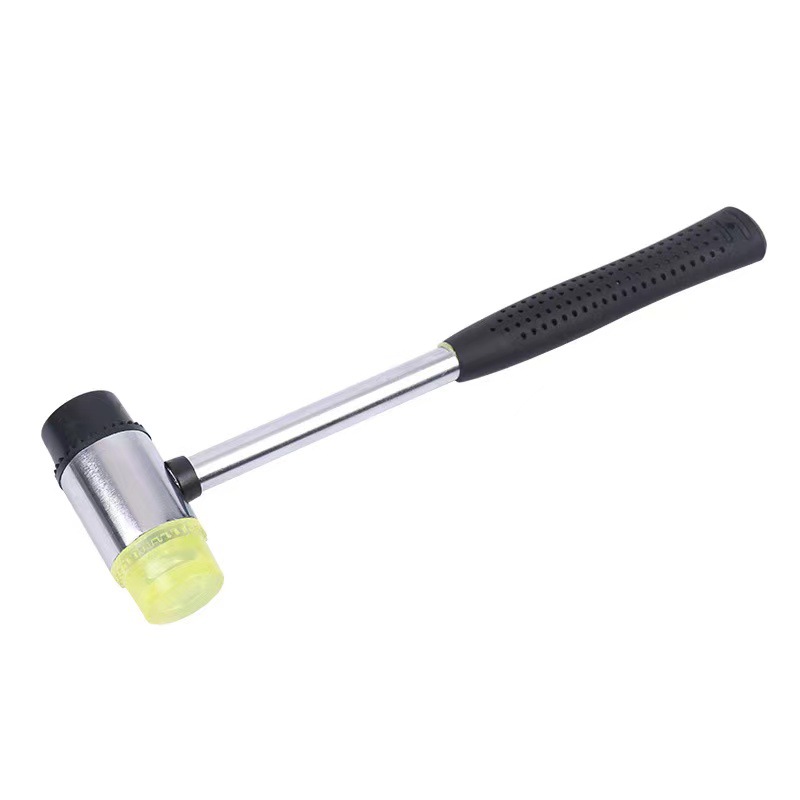 Marteau De Débosselage Auto 6 Embouts Caoutchouc - Filetage 8mm - Pour Réparer Bosses, Grêle Sans Rayer La Peinture