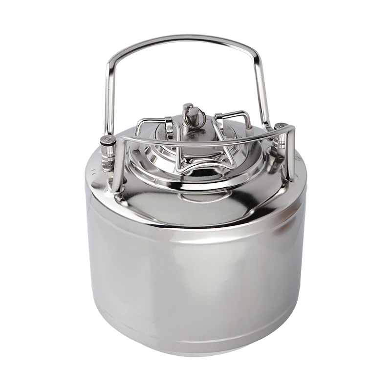 6L Cornelius Fass, Edelstahl Steek Ball sperren Bahre Wein Fass, Mini Fass Mit Griff/Deckel Für Homebrew Party Bar
