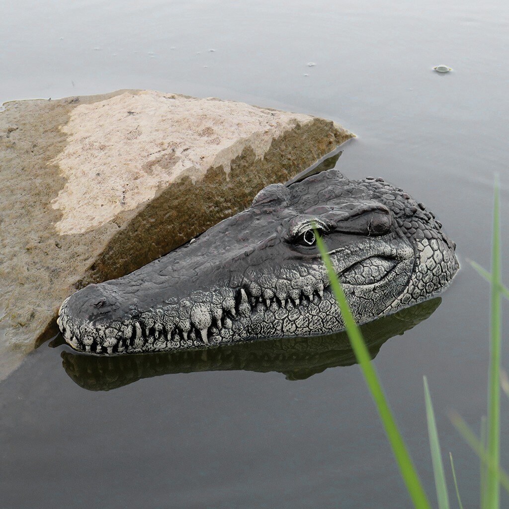 Flytec V005 RC Boat 2.4G Simulation-Crocodile Head Water Racing Electric Remote for Drive Waterfowl Protect the Pool Spoof Toys