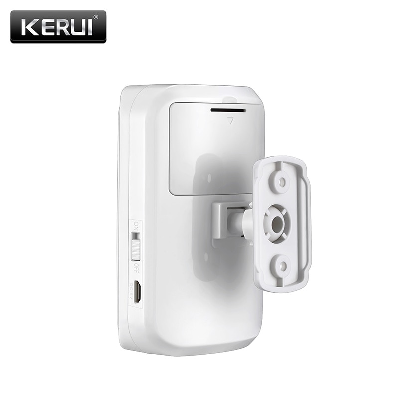 KERUI Wireless Infrared PIR Sensor Built-in Antenna 433MHz PIR Motion Sensor Detector For GSM PSTN Home Alarm System