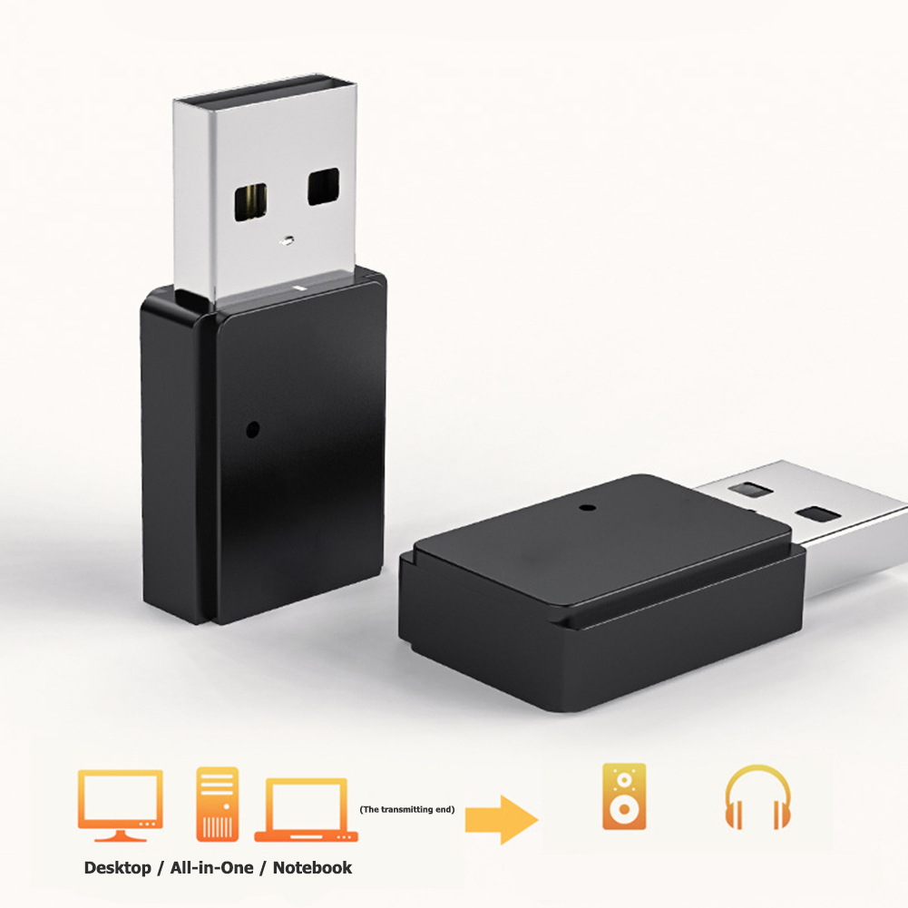PC-T7 Usb Type-Een Bluetooth-Compatibel 5.0 Audio Zender Draadloze Muziek Adapter Voor Windows Linux Desktop Laptop Pc computer