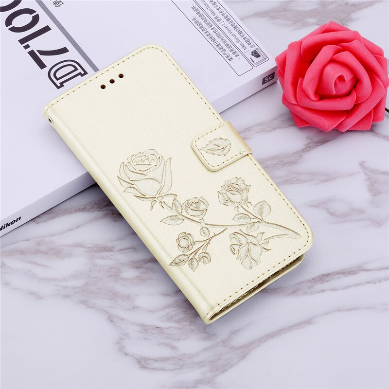 Leather Wallet Flip Case Voor Samsung Galaxy A31 Case Kaarthouder Magnetische Boek Cover Voor Samsung A31 Een 31 SM-A315F case Coque: Gold