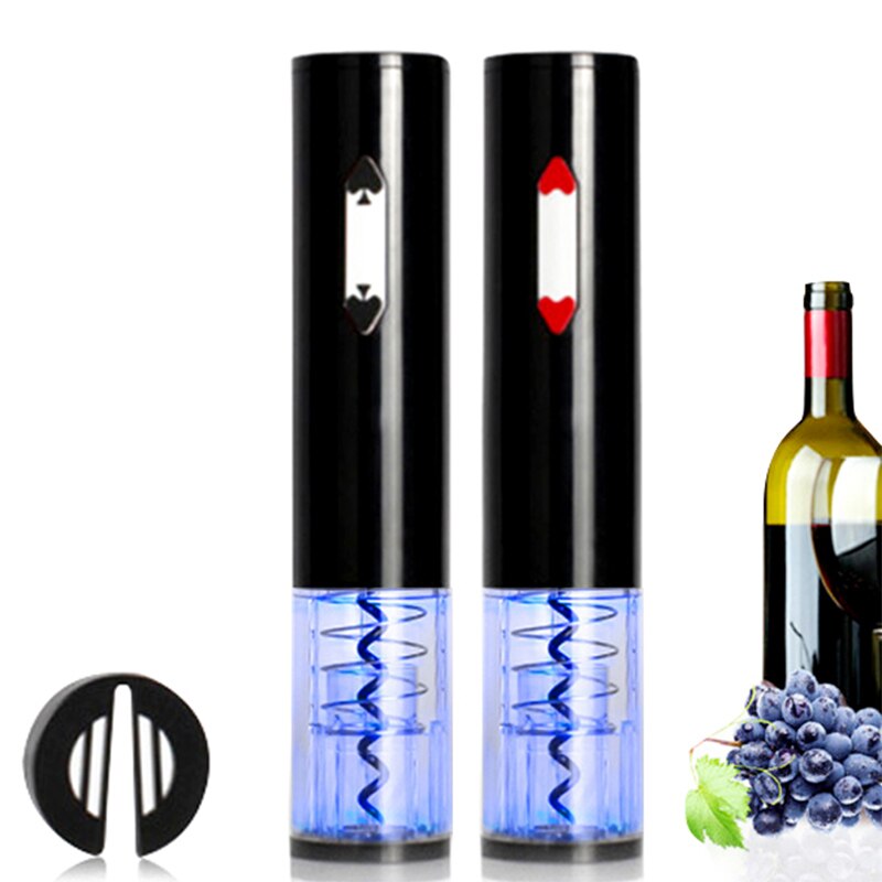 Abridores de botellas de vino eléctricos, cortador de papel de aluminio , Sacacorchos de batería seca, herramientas para el hogar, suministros de cocina,