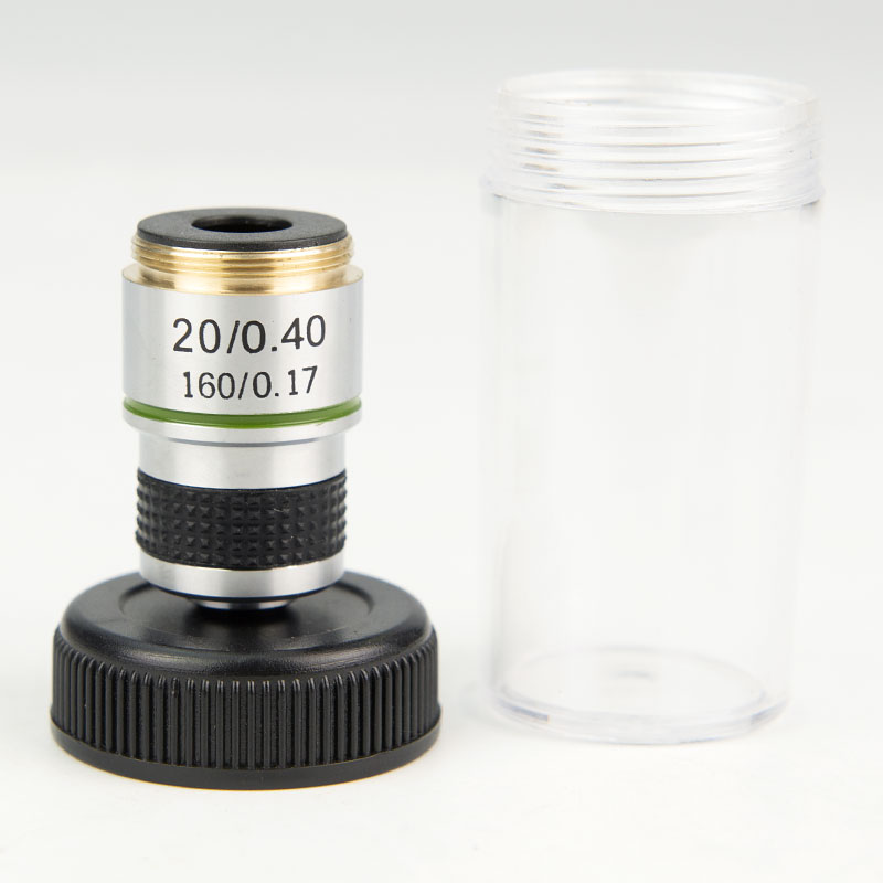 185 Achromatic Biological Microscope Objective Lens 4X 10X 20X 40X 60X 100X 1PC