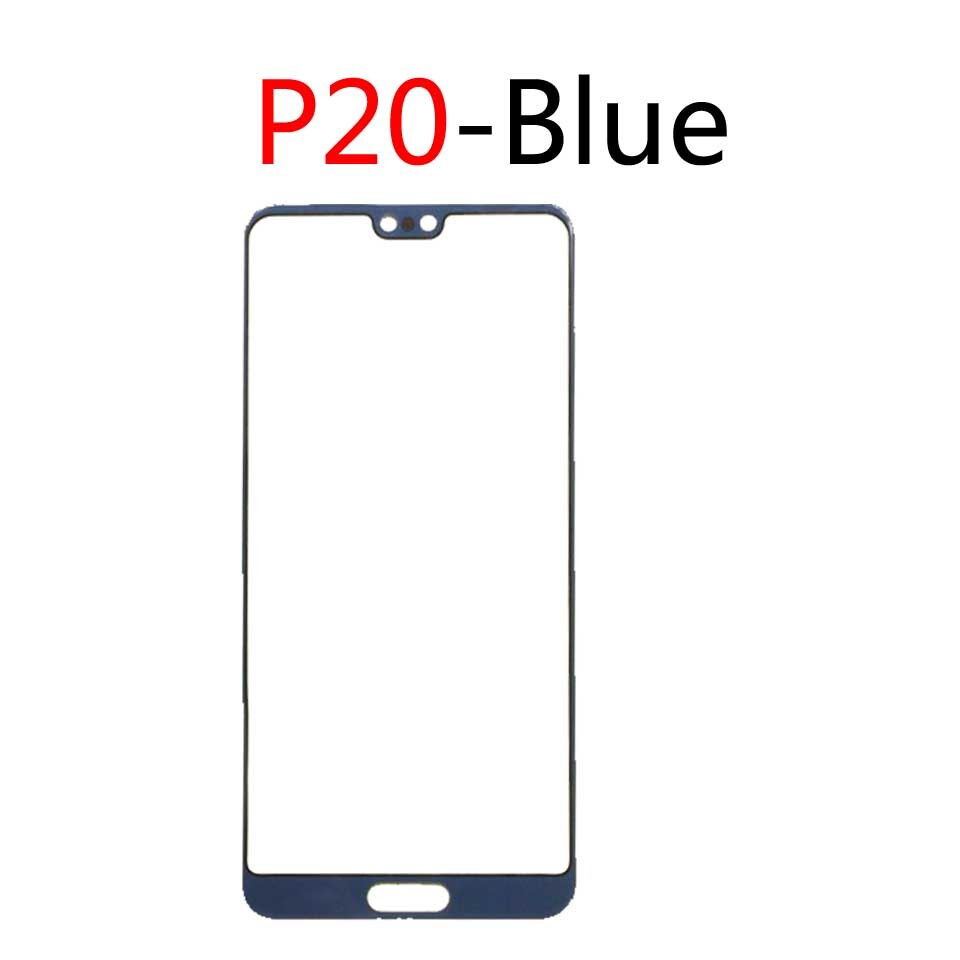 For Huawei P20 P20Pro Touch Screen Sensor LCD Display Digitizer Front outer Glass For P20 Pro P20 Plus Touchscreen Replacement: P20-Blue-No tool