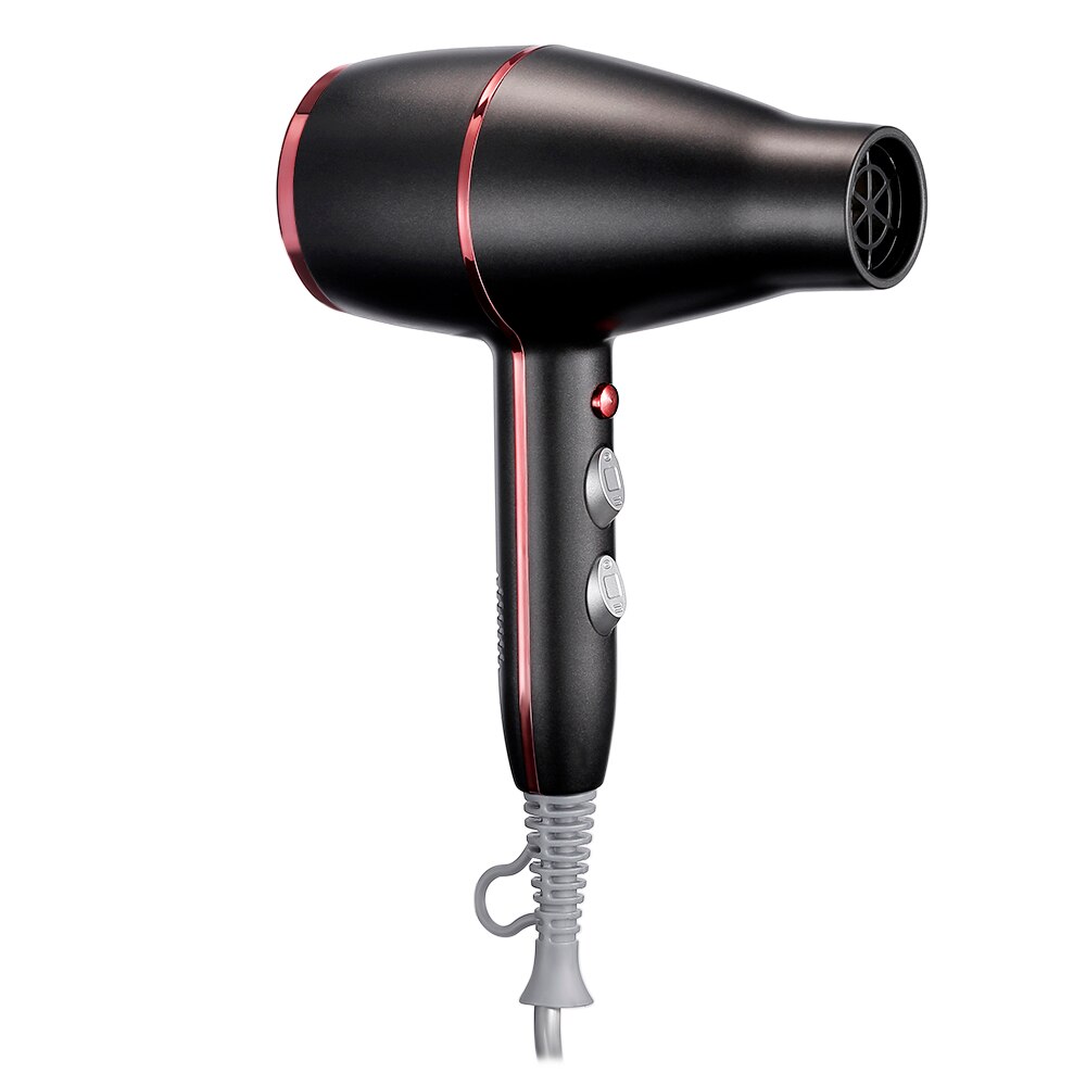 Guowei GW-6523 3000W sèche-cheveux 2 vitesses 3 réglage de la chaleur boucle suspendue concentrateur de flux d'air buse