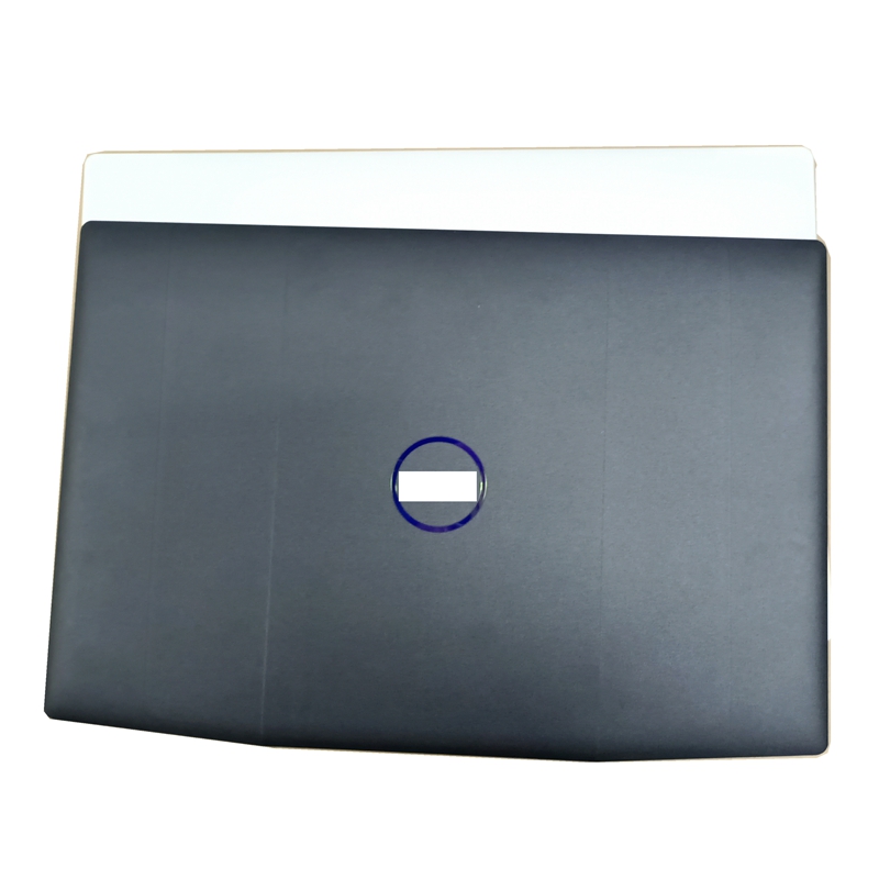 New original for dell series 15 g3 3590 p89f 3500 display lcd back cover white laptop shell 3 hkfn 03 hkfn [blue logo]: Black blue logonew