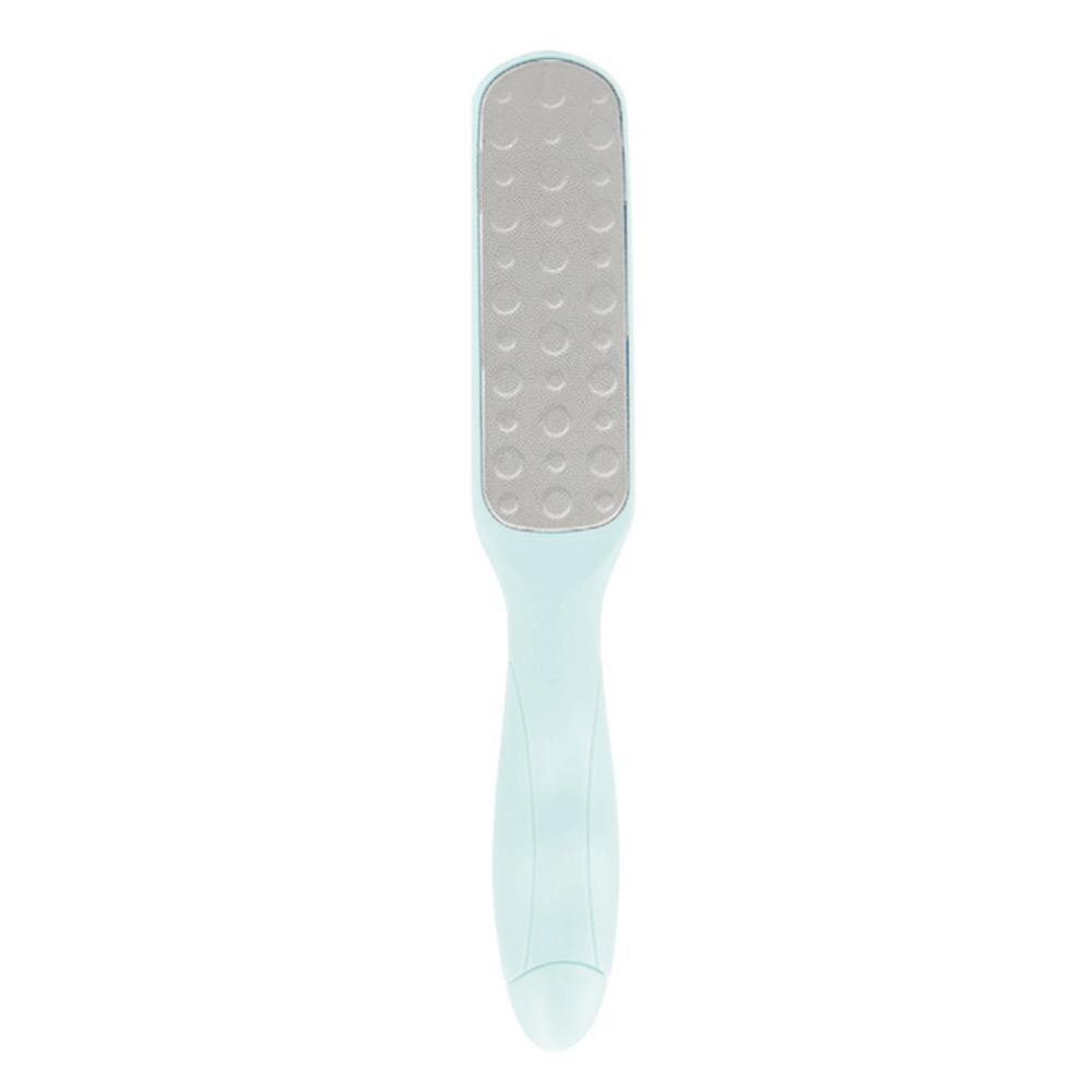 Stainless steel Double Side Foot File Hard Skin Rasp Grater File Pedicure Foot Remover Grater Dead Callus Heel Q6Z7: green