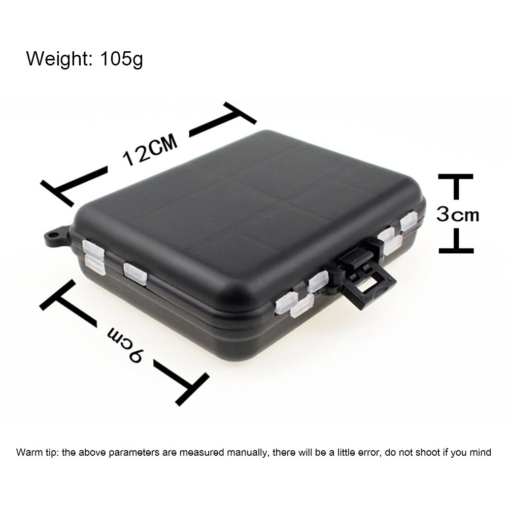 Double Sided Folding Fishing Tackle Box Multi Slots Compartments Bait Lure Hook Fishing Accessories Storage Organizer Case