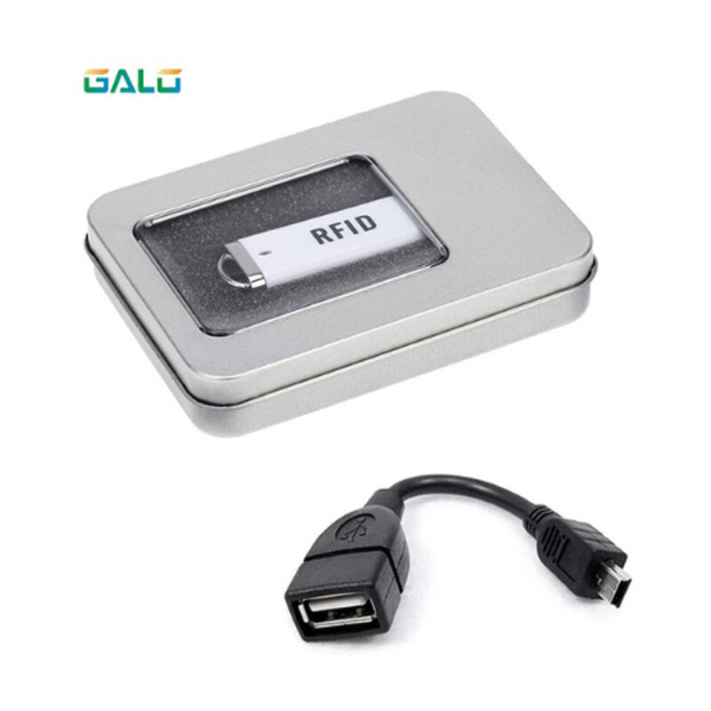 Mini Portable USB 13.56Mhz Proximity Sensor Smart IC Crad RFID Reader USB For iPad Android Windows: D