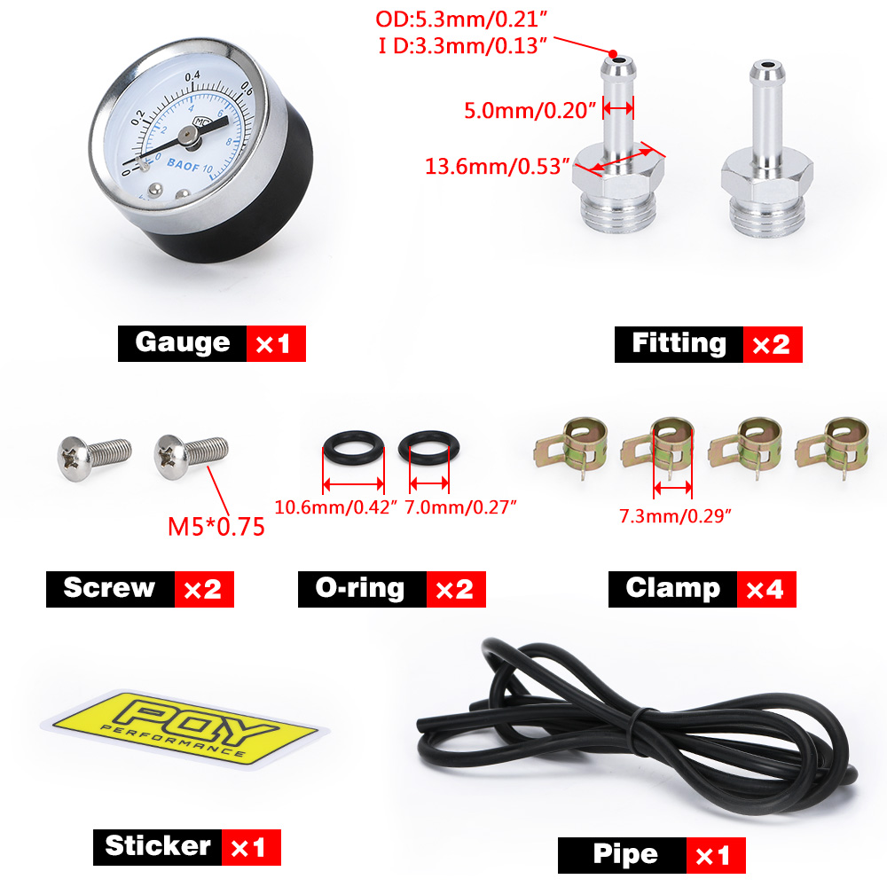 RESO Universal T2 Manual Gauge Turbo Boost Controller 1-150 PSI JDM For SR20DET SR