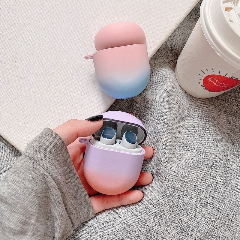 Para Redmi AirDots 3 Pro funda para Redmi Buds 3 Pro Color degradado carcasa dura esmerilada para Xiaomi auriculares funda de carga