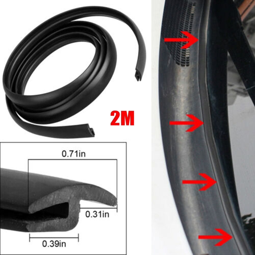 Protector Sealed Strip Strip Universal Windshield Sunroof Weatherstrip