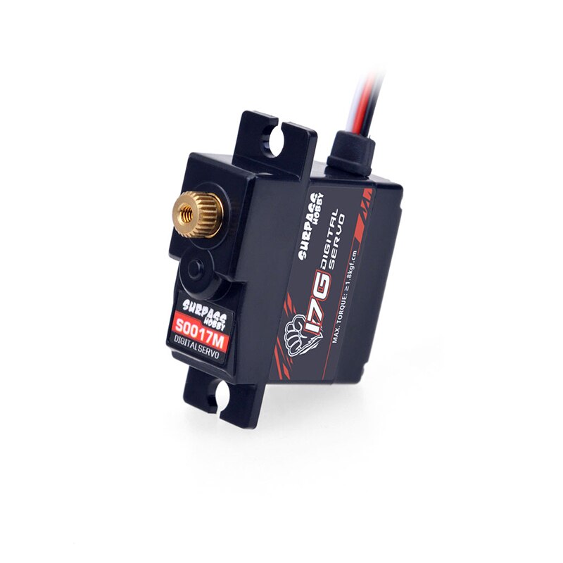 SURPASS Hobby S0017M 17g Metal Gear 1.8KG Digital Servo for RC Airplane Robot 1/18 1/16 Truck Car Boat Duct Plane