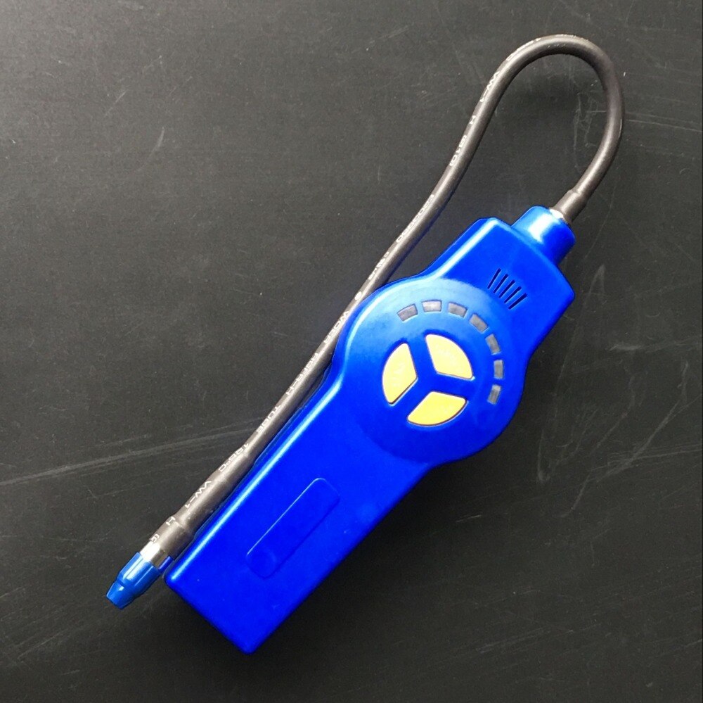 Halogen Gas Detector Alarm Freon CFC HFC HCFC Refrigerant Leakage Halogen Monitor Analyzer Tester Meter R134A HVAC DSA-200