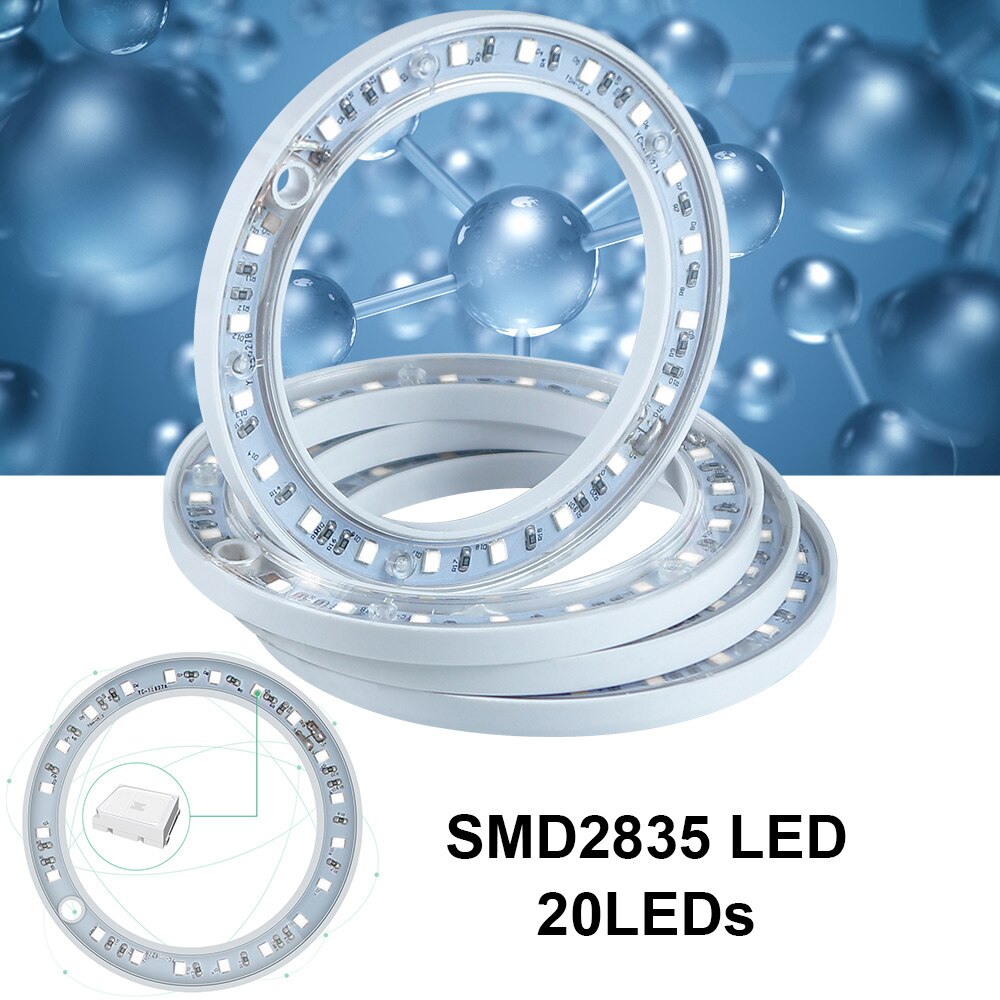 5V LED Grow Light 8/12/16H Timer USB Phyto Lamp Three Angel Ring Full Spectrum Phyto Lamp for Indoor Plants Flowers Growth Light