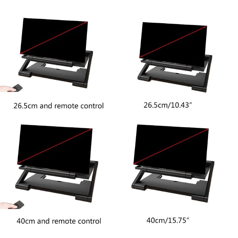 Telefoon Vergrootglas Screen Vergrootglas Beugel Versterker Opvouwbare Telefoon Stand Projector Scherm Voor Films Video