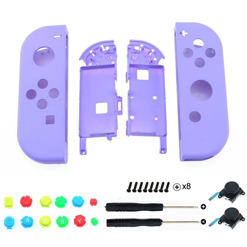 JCD For Nitend switch JoyCon Controller Plastic Housing Shell Case for NS NX Joy Con Cover Repair Parts: BB